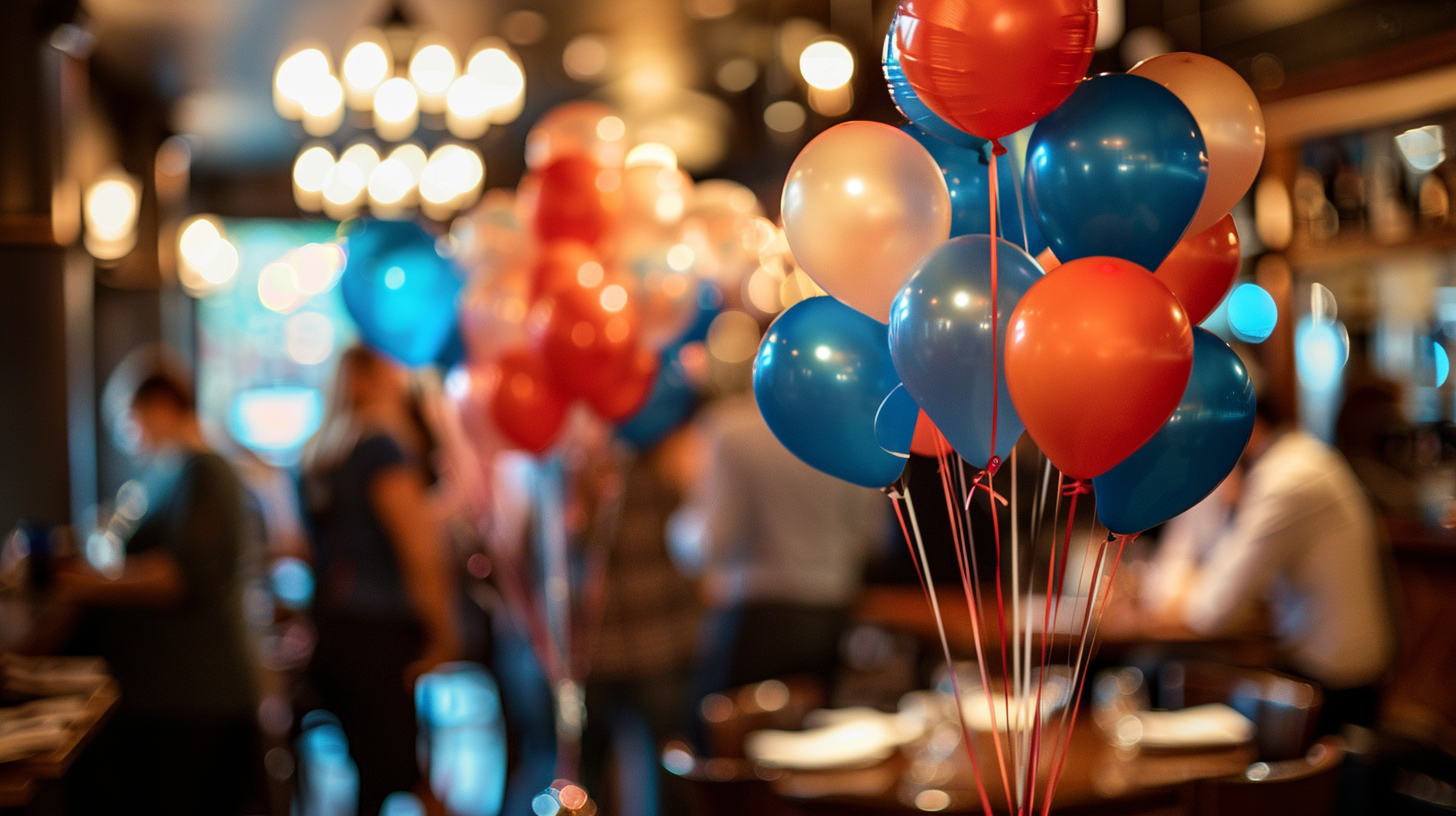 Luftballons: Die Geheimzutat für unvergessliche Gastronomie-Events