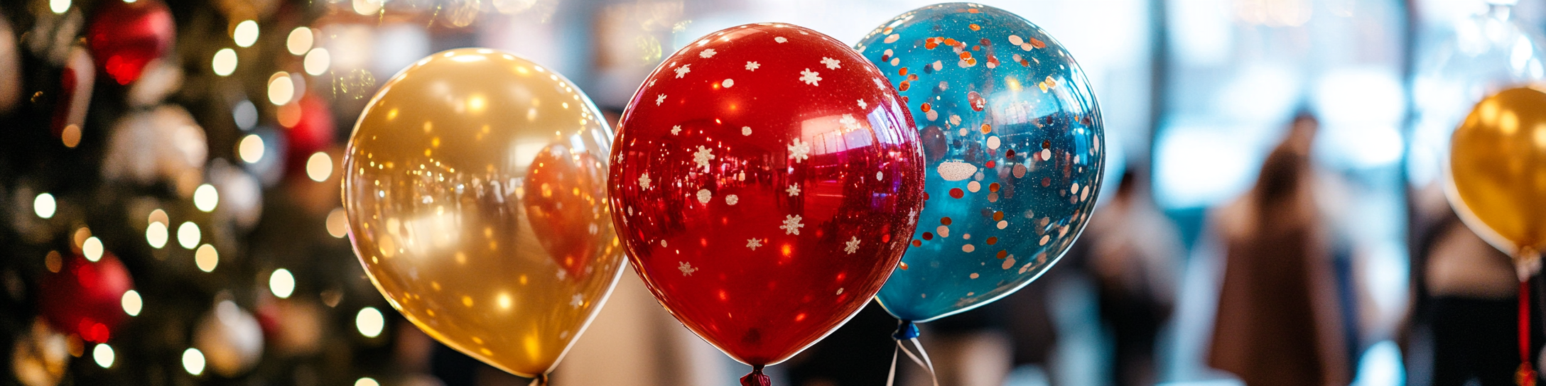 Warum bedruckte Luftballons jede Firmen-Weihnachtsfeier bereichern