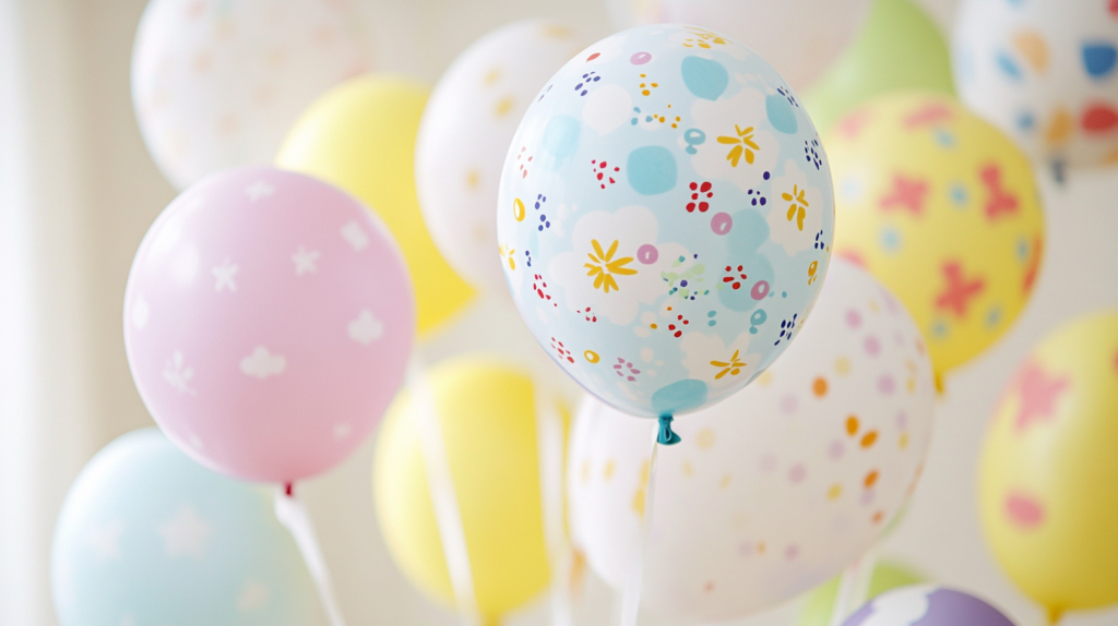 Bedruckte Luftballons mit Logo zu Ostern